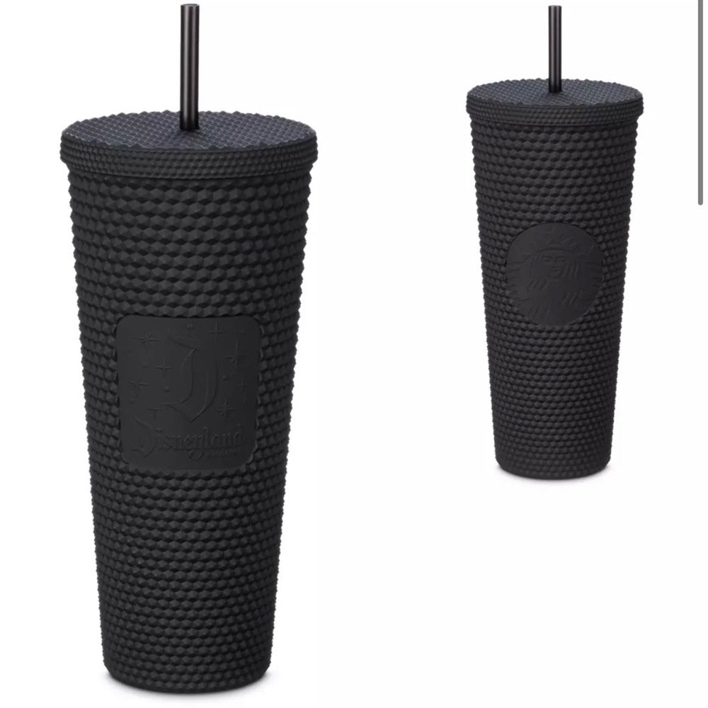 Loungefly/Starbucks Disney Parks Black Matte/Woven Bundle - Picture 3 of 16